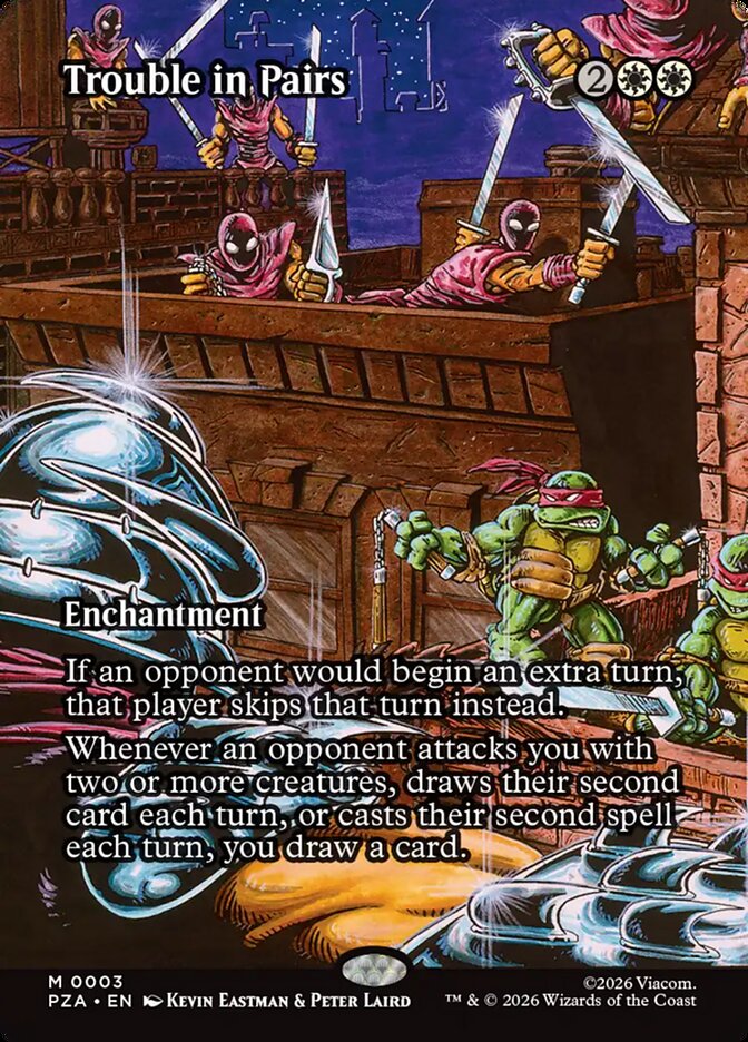 Trouble in Pairs #3 - Teenage Mutant Ninja Turtles Source Material (PZA)