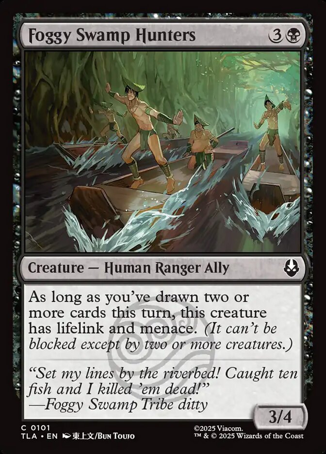 Foggy Swamp Hunters - Avatar: The Last Airbender (TLA)