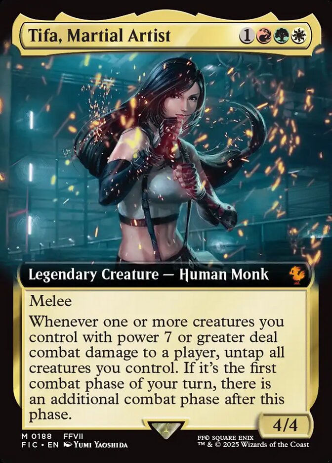 Tifa, Martial Artist #188 - Final Fantasy Commander (FIC)