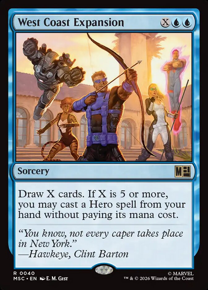 West Coast Expansion - Marvel Super Heroes Commander (MSC)