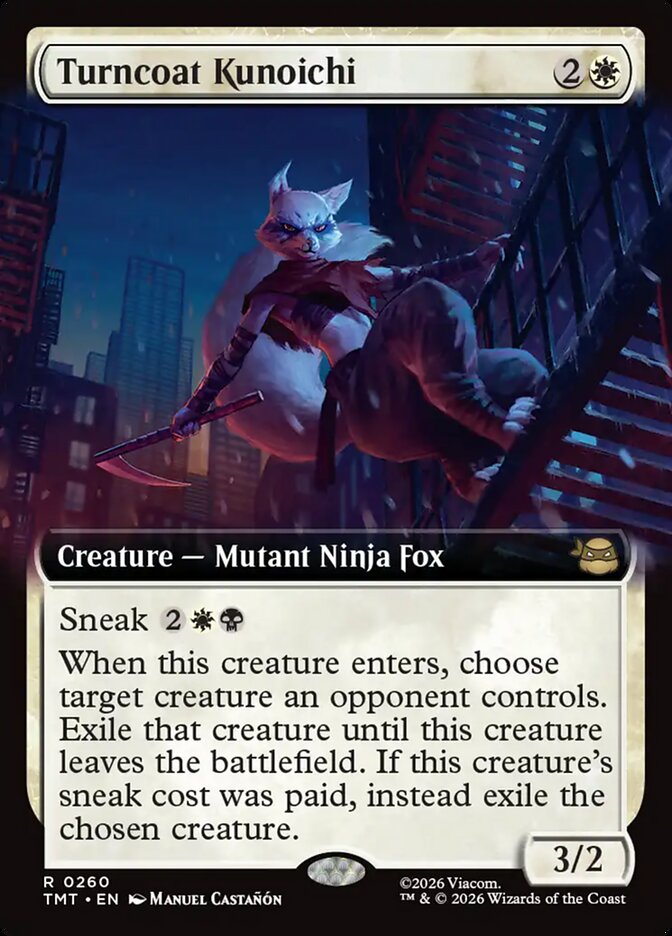 Turncoat Kunoichi #260 - Teenage Mutant Ninja Turtles (TMT)