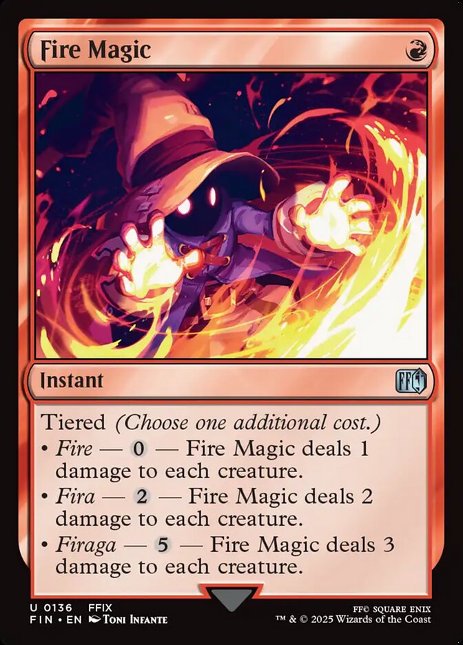 Fire Magic #136 - Final Fantasy (FIN)
