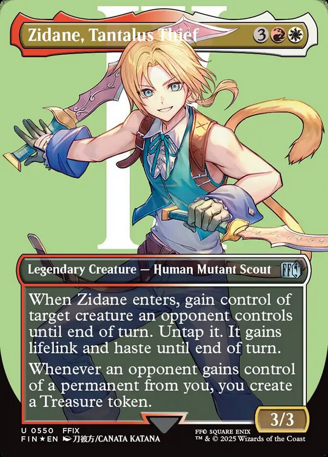 Zidane, Tantalus Thief #550 - Final Fantasy (FIN)