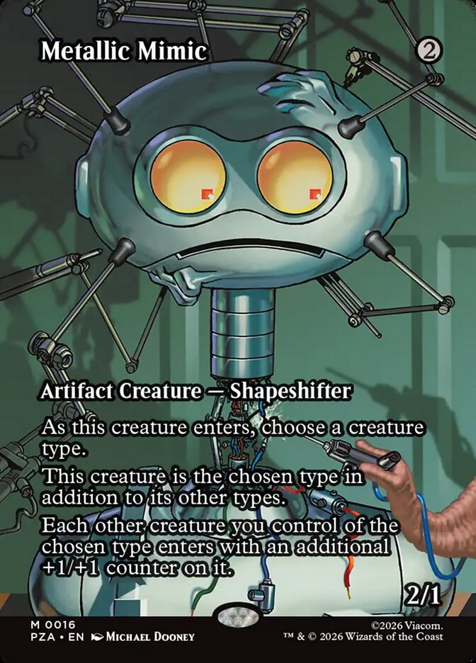 Metallic Mimic #16 - Teenage Mutant Ninja Turtles Source Material (PZA)