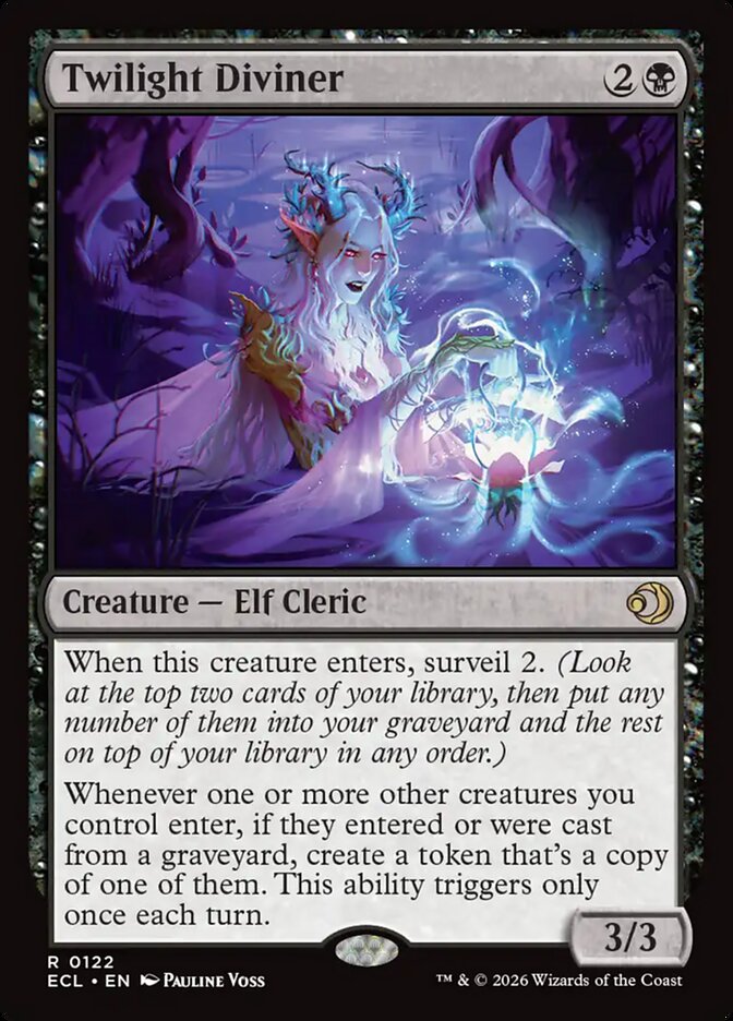 Twilight Diviner #122 - Lorwyn Eclipsed (ECL)