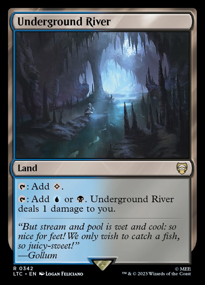 Underground River #342 - Tales of Middle-earth Commander (LTC)
