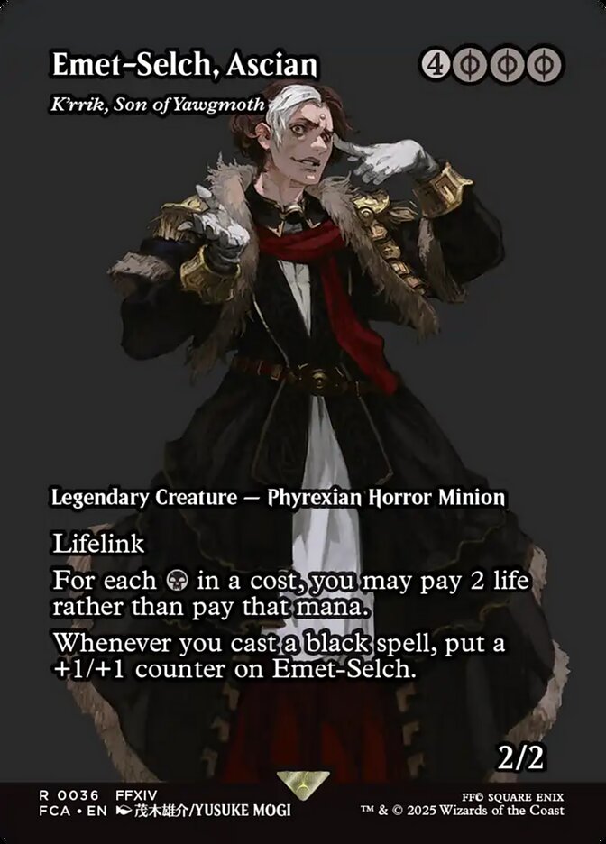 K'rrik, Son of Yawgmoth #36 - Final Fantasy: Through the Ages (FCA)