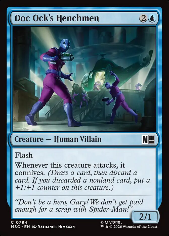 Doc Ock's Henchmen - Marvel Super Heroes Commander (MSC)