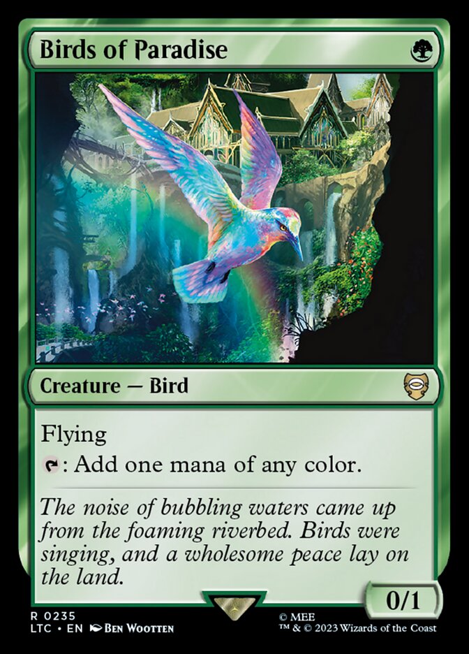 Birds of Paradise #235 - Tales of Middle-earth Commander (LTC)