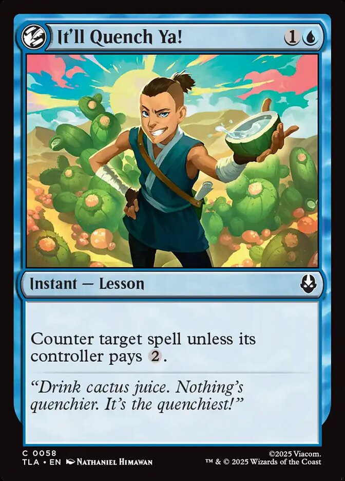 It'll Quench Ya! - Avatar: The Last Airbender (TLA)