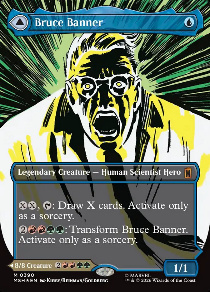 Bruce Banner // The Incredible Hulk - Marvel Super Heroes (MSH)