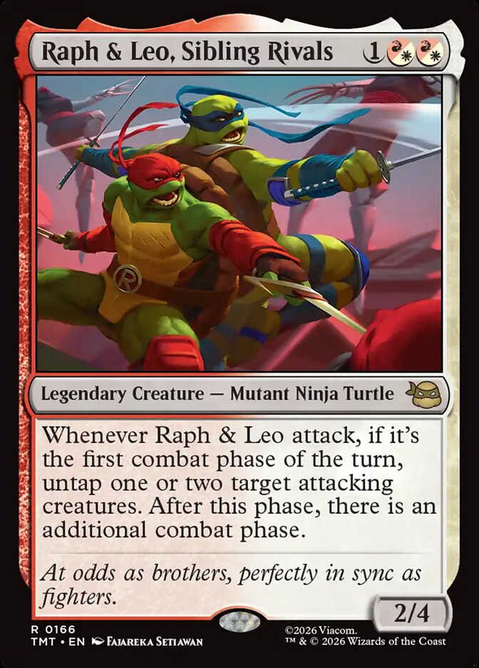 Raph & Leo, Sibling Rivals - Teenage Mutant Ninja Turtles (TMT)