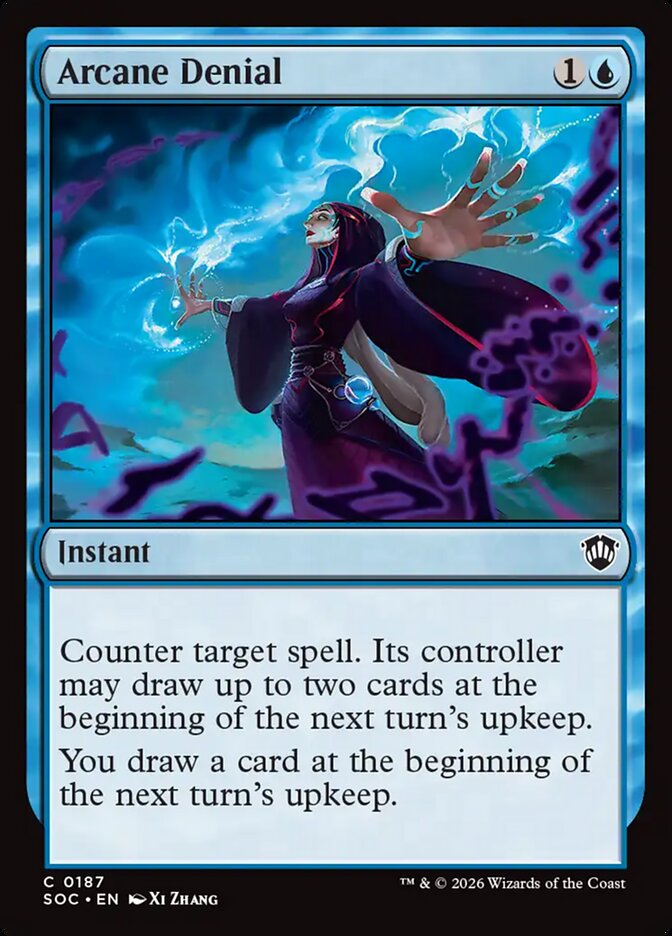 Arcane Denial - Secrets of Strixhaven Commander (SOC)