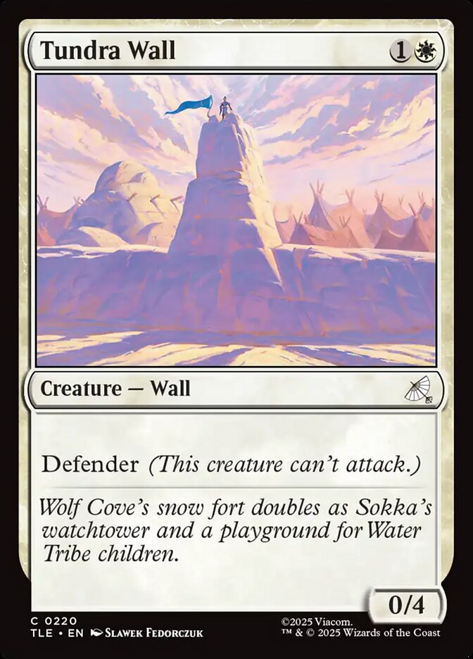 Tundra Wall #220 - Avatar: The Last Airbender Eternal (TLE)