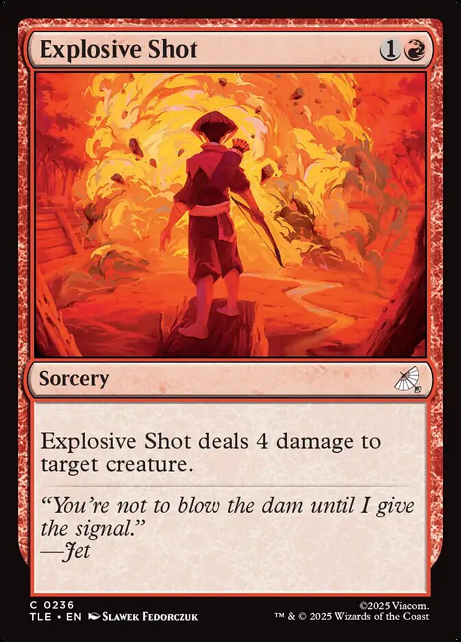 Explosive Shot - Avatar: The Last Airbender Eternal (TLE)