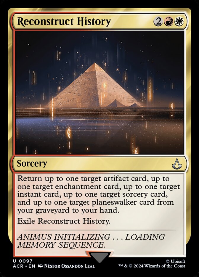 Reconstruct History #97 - Assassin's Creed (ACR)