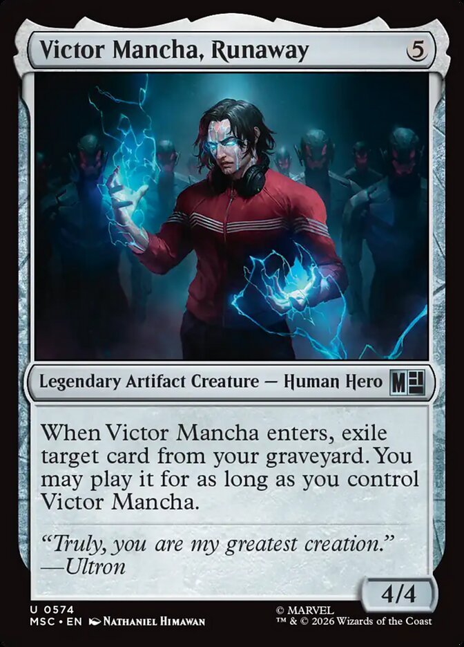 Victor Mancha, Runaway - Marvel Super Heroes Commander (MSC)