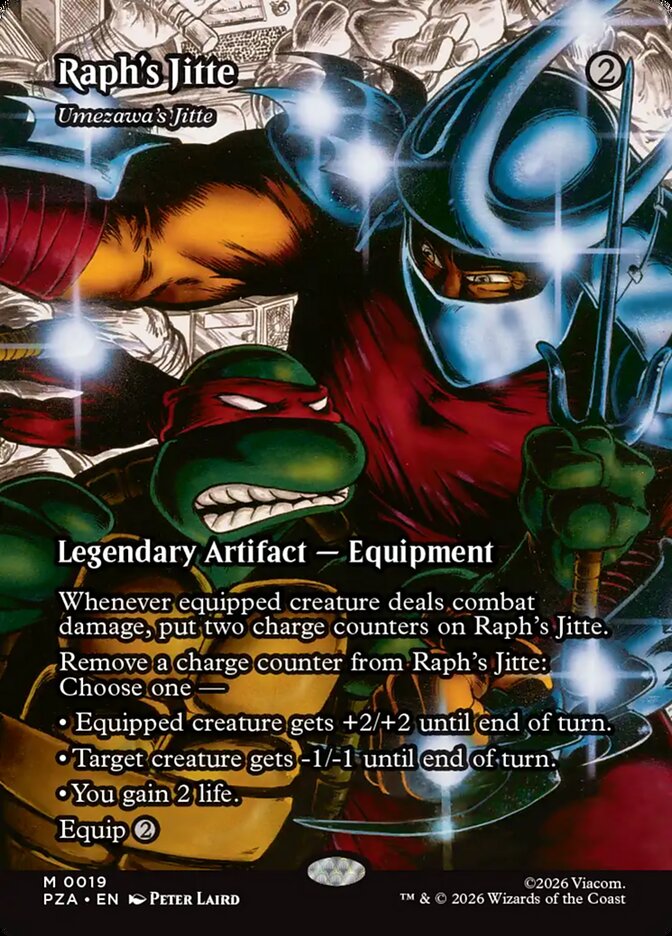 Umezawa's Jitte #19 - Teenage Mutant Ninja Turtles Source Material (PZA)