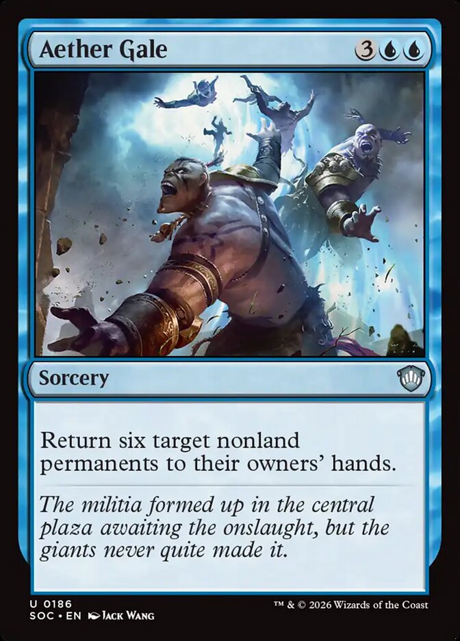Aether Gale - Secrets of Strixhaven Commander (SOC)