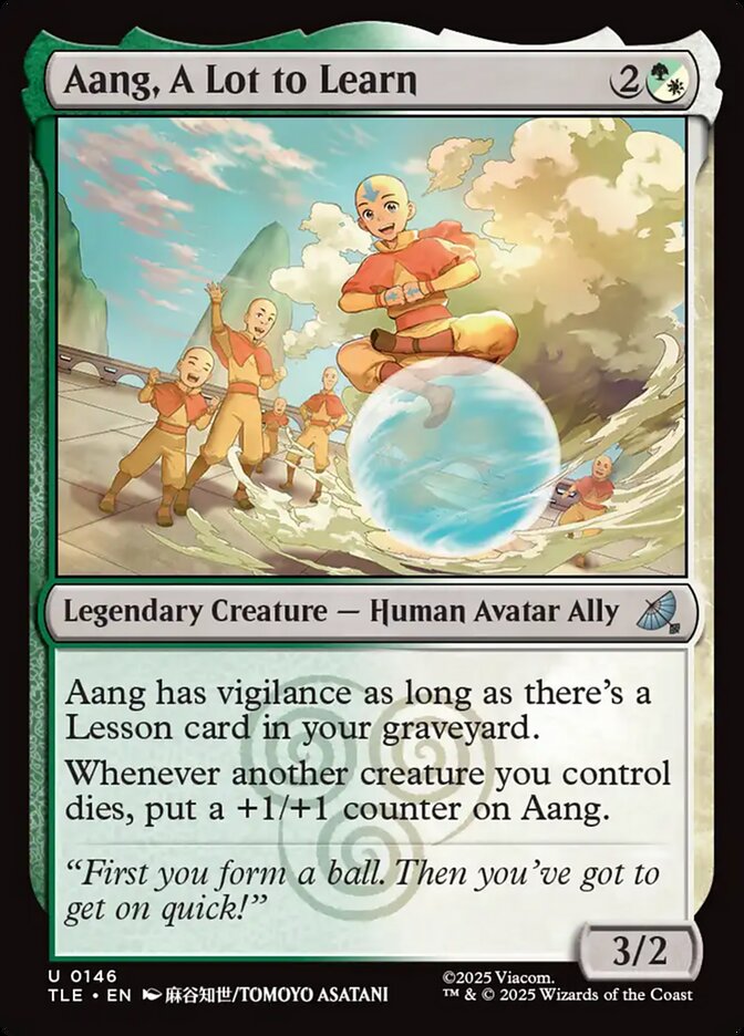 Aang, A Lot to Learn #146 - Avatar: The Last Airbender Eternal (TLE)