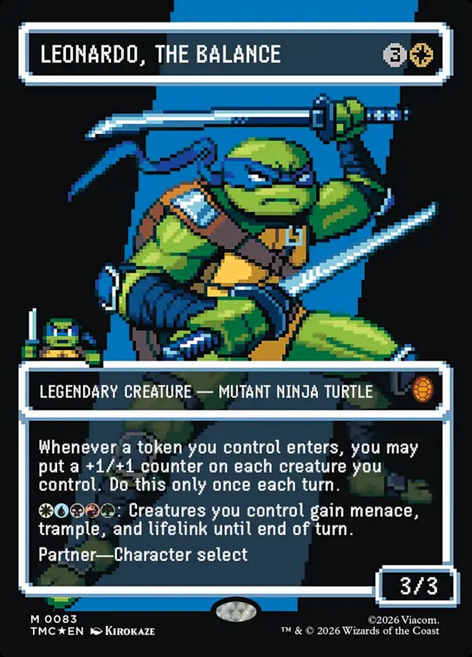 Leonardo, the Balance #83 - Teenage Mutant Ninja Turtles Eternal (TMC)