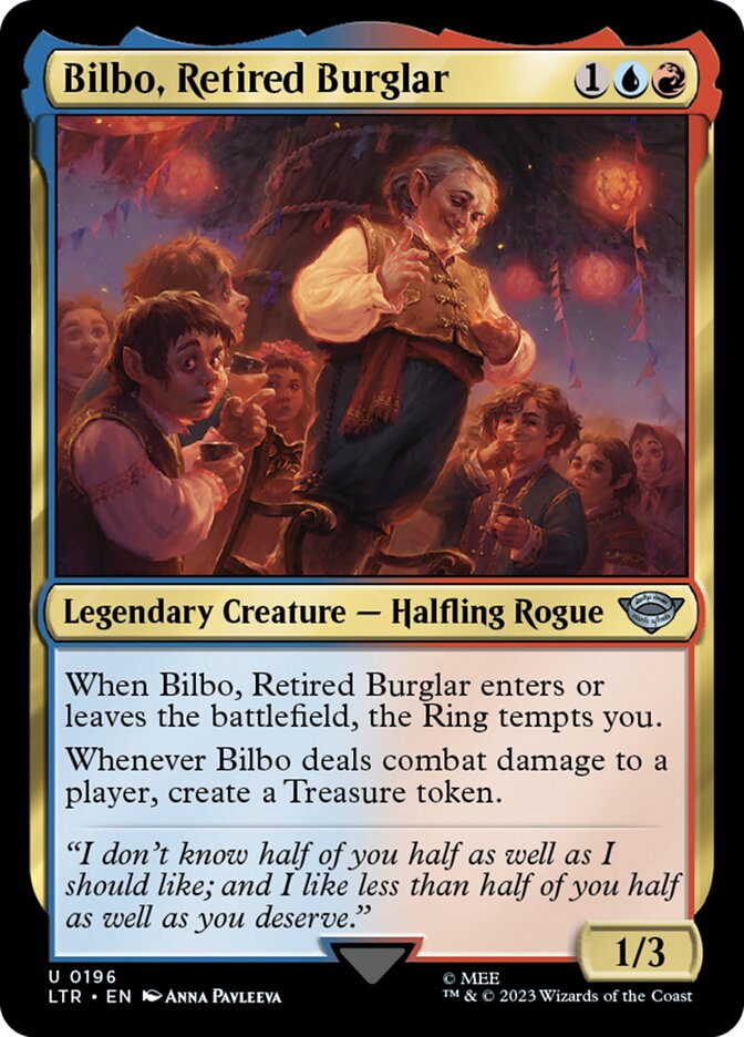 Bilbo, Retired Burglar - The Lord of the Rings: Tales of Middle-earth (LTR)