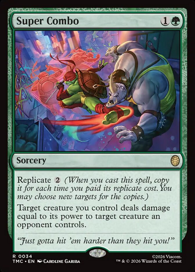 Super Combo #34 - Teenage Mutant Ninja Turtles Eternal (TMC)