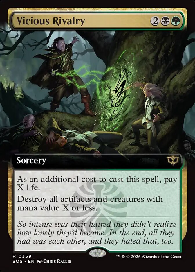 Vicious Rivalry - Secrets of Strixhaven (SOS)
