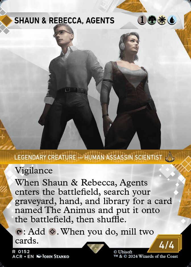 Shaun & Rebecca, Agents #152 - Assassin's Creed (ACR)