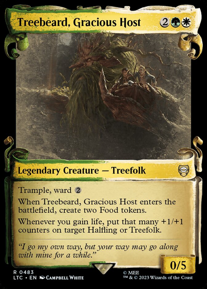 Treebeard, Gracious Host #483 - Tales of Middle-earth Commander (LTC)