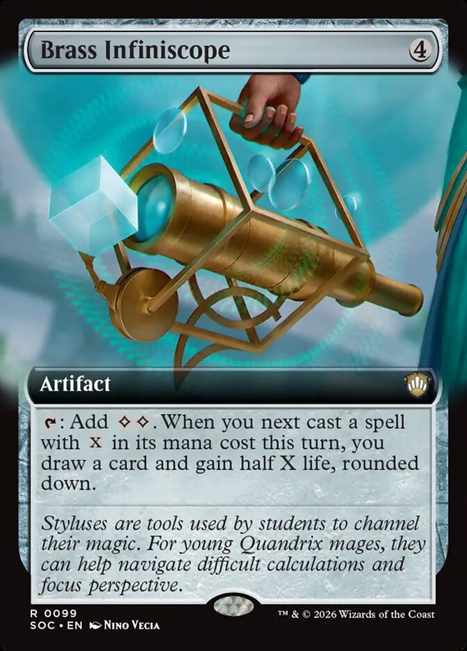 Brass Infiniscope - Secrets of Strixhaven Commander (SOC)