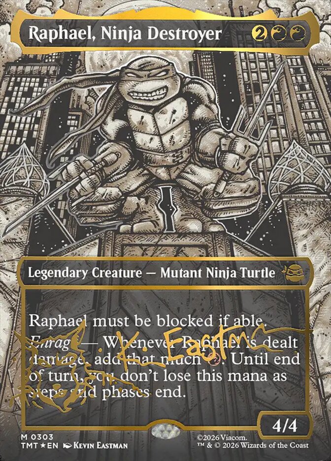 Raphael, Ninja Destroyer #303 - Teenage Mutant Ninja Turtles (TMT)