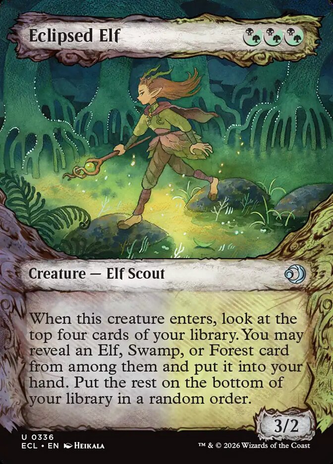 Eclipsed Elf - Lorwyn Eclipsed (ECL)