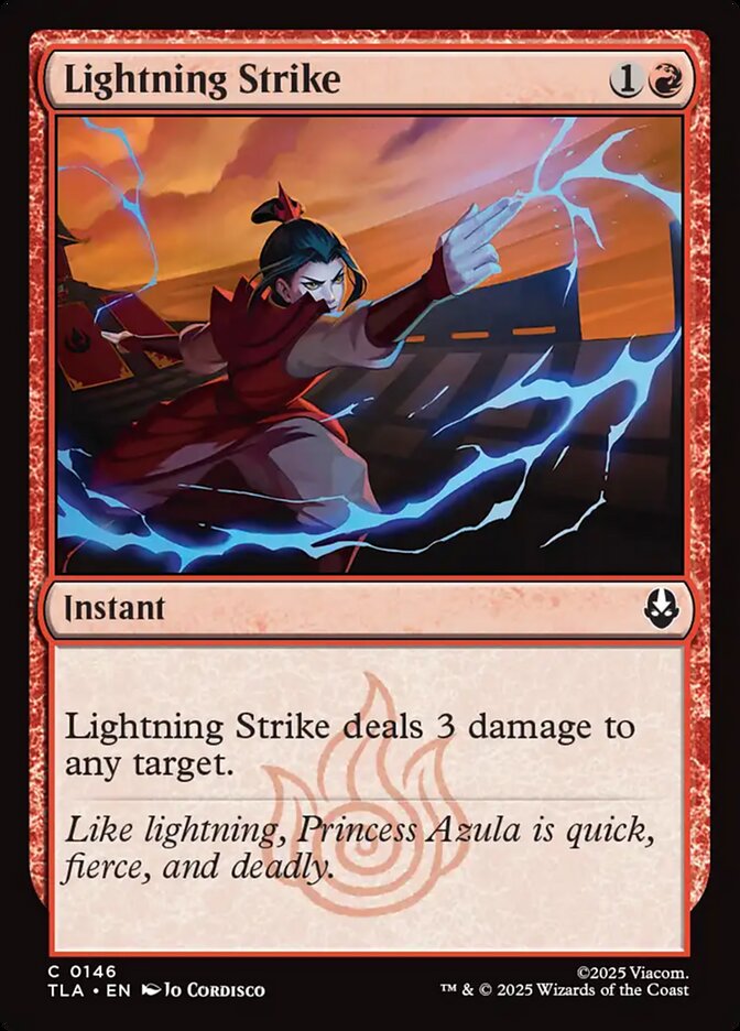 Lightning Strike - Avatar: The Last Airbender (TLA)