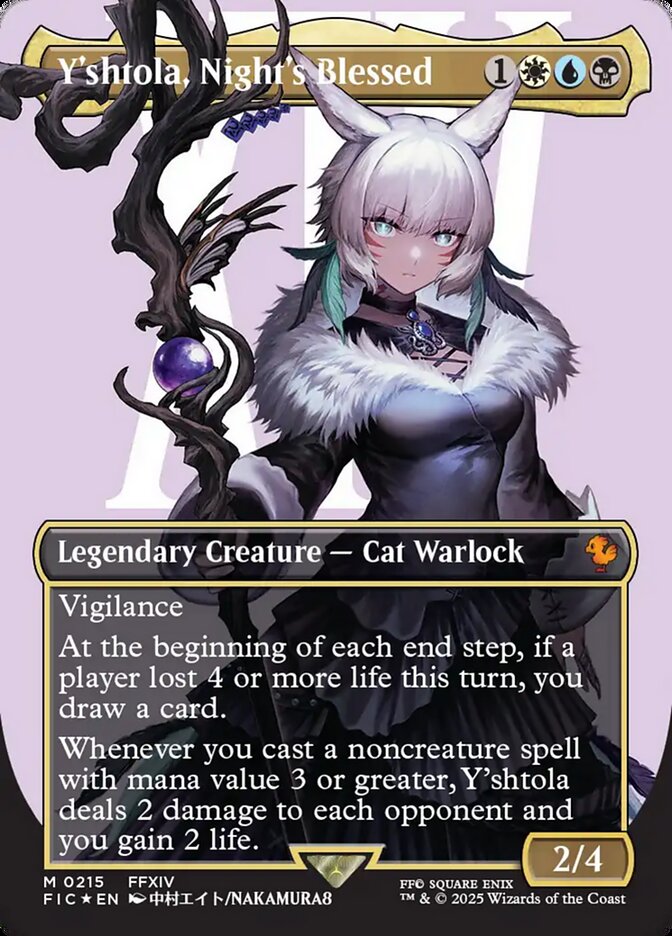 Y'shtola, Night's Blessed #215 - Final Fantasy Commander (FIC)