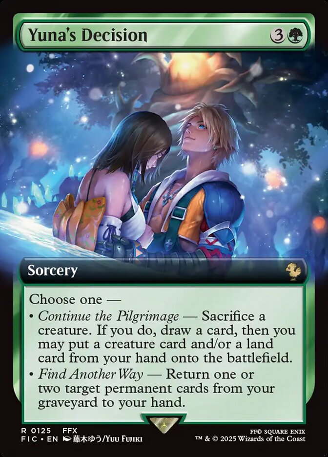 Yuna's Decision #125 - Final Fantasy Commander (FIC)