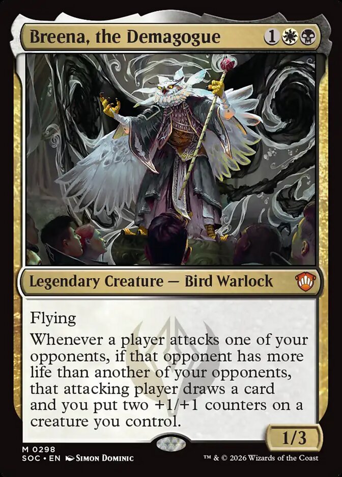 Breena, the Demagogue - Secrets of Strixhaven Commander (SOC)