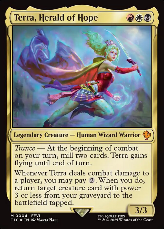 Terra, Herald of Hope #4 - Final Fantasy Commander (FIC)