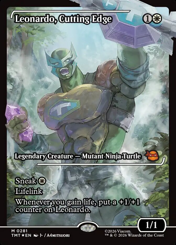 Leonardo, Cutting Edge - Teenage Mutant Ninja Turtles (TMT)