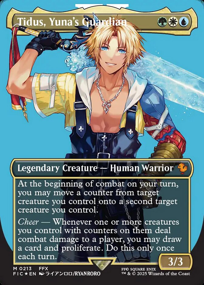 Tidus, Yuna's Guardian #213 - Final Fantasy Commander (FIC)