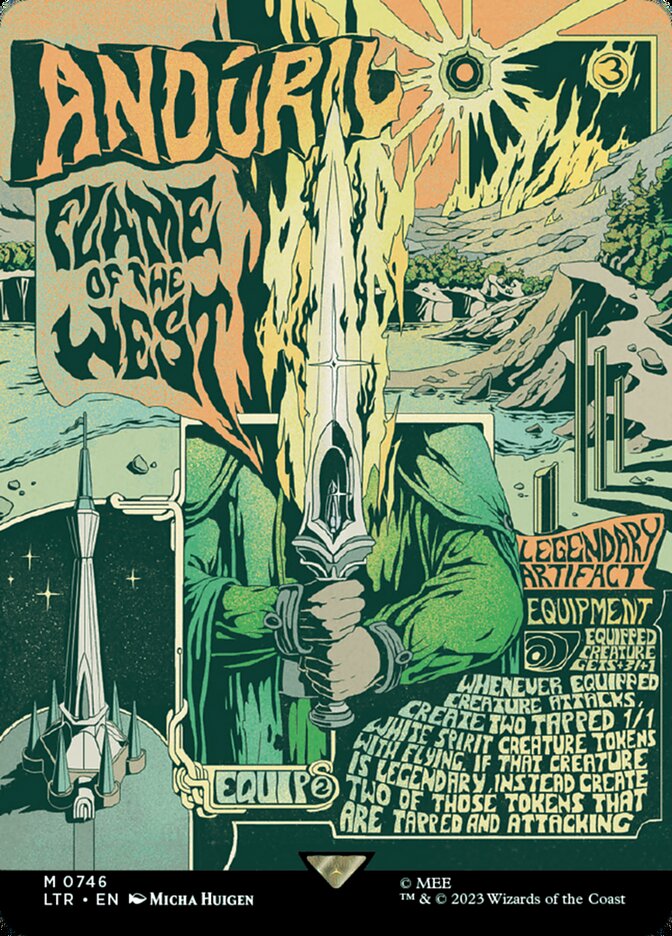 Andúril, Flame of the West - The Lord of the Rings: Tales of Middle-earth (LTR)