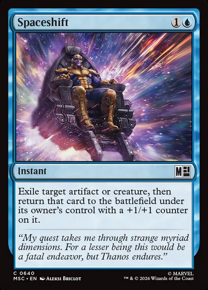 Spaceshift - Marvel Super Heroes Commander (MSC)