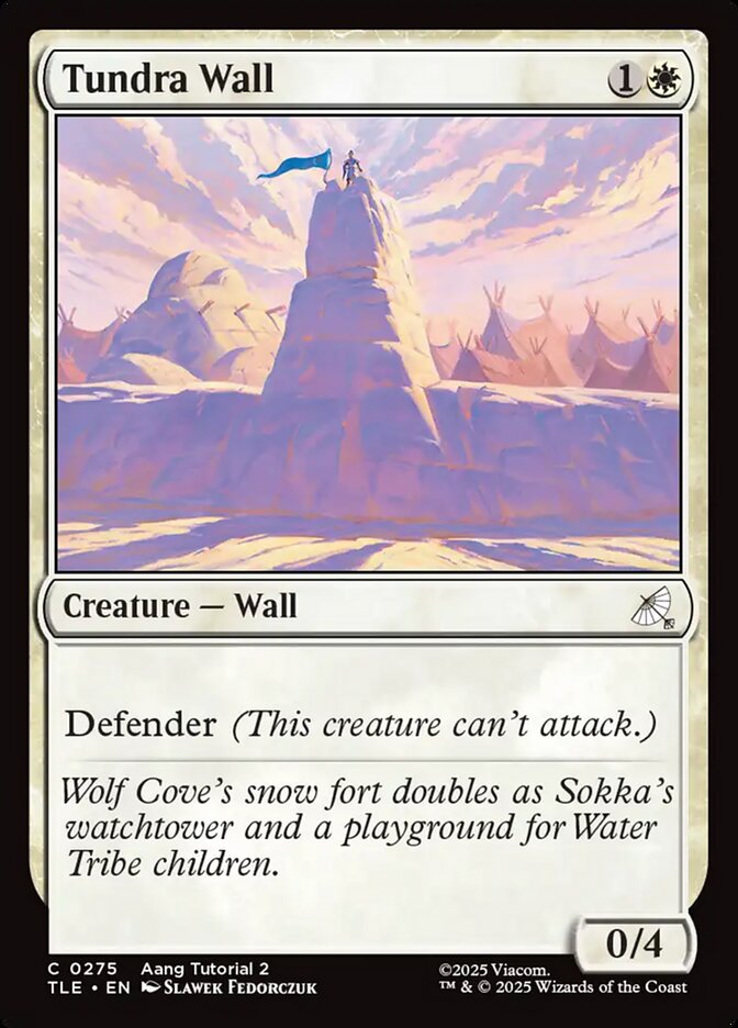 Tundra Wall #275 - Avatar: The Last Airbender Eternal (TLE)
