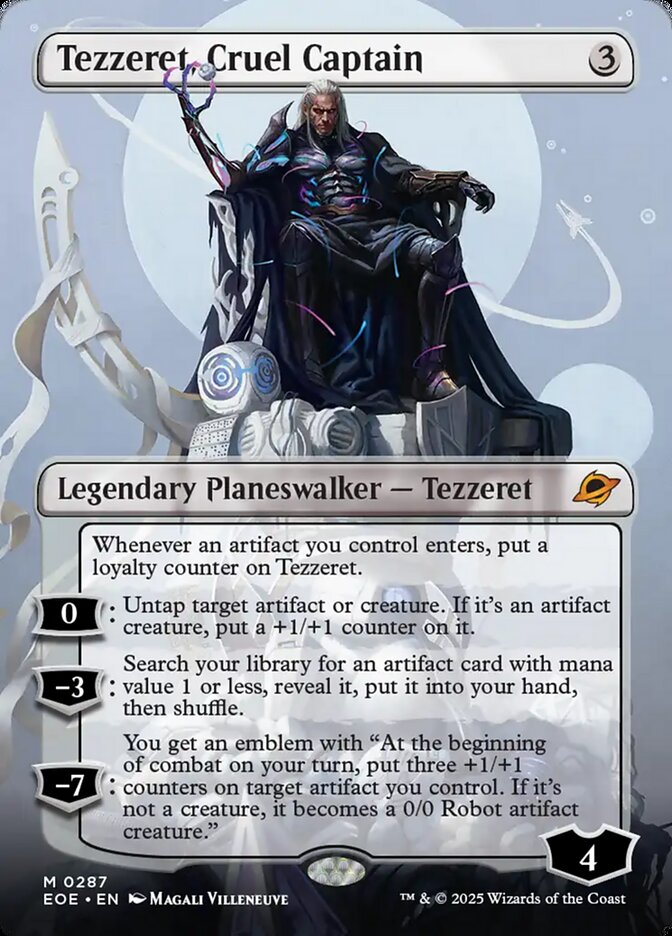 Tezzeret, Cruel Captain - Edge of Eternities (EOE)