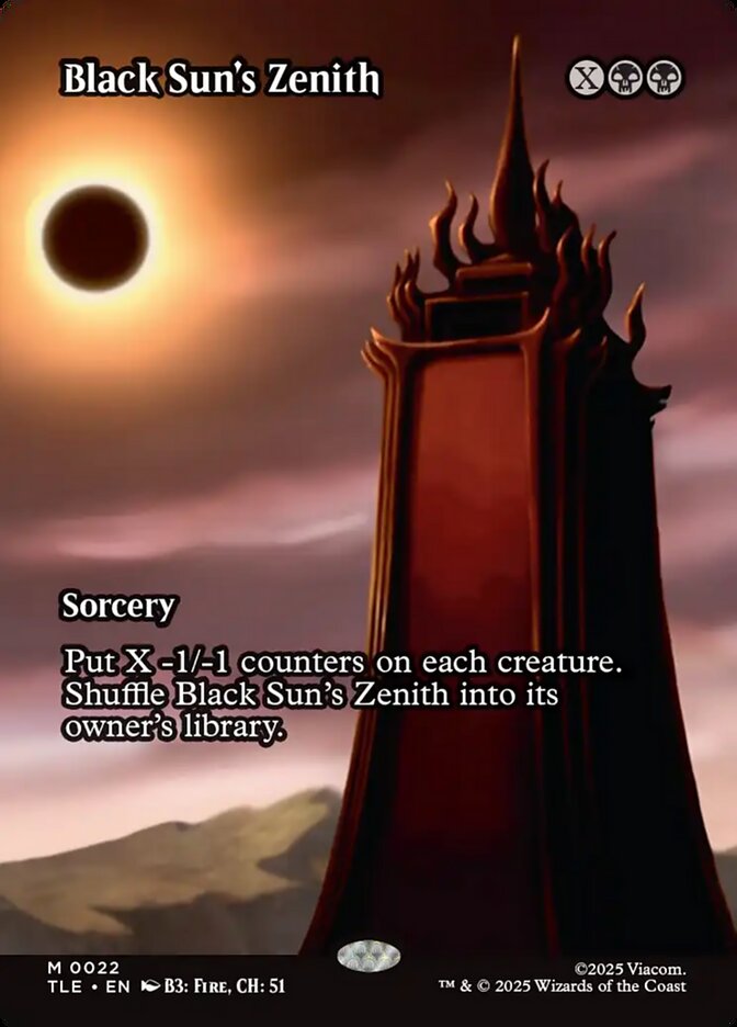 Black Sun's Zenith #22 - Avatar: The Last Airbender Eternal (TLE)