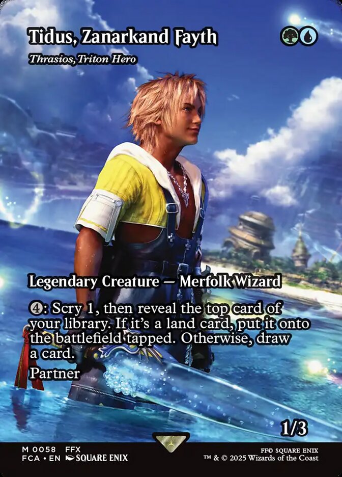 Thrasios, Triton Hero #58 - Final Fantasy: Through the Ages (FCA)