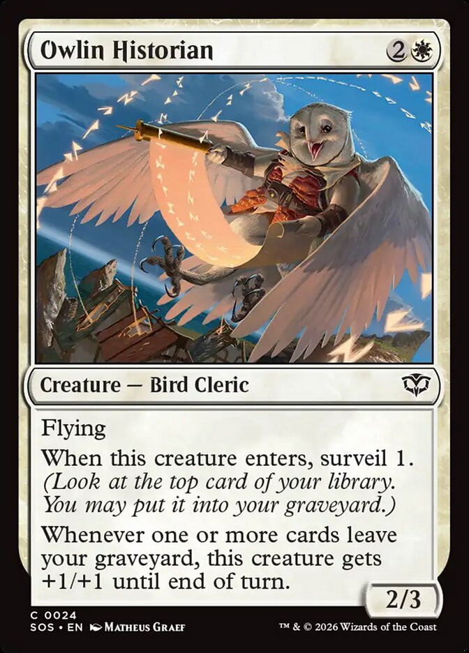 Owlin Historian - Secrets of Strixhaven (SOS)
