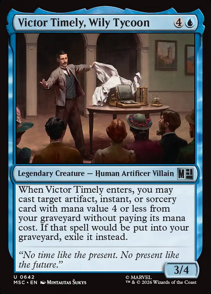 Victor Timely, Wily Tycoon - Marvel Super Heroes Commander (MSC)