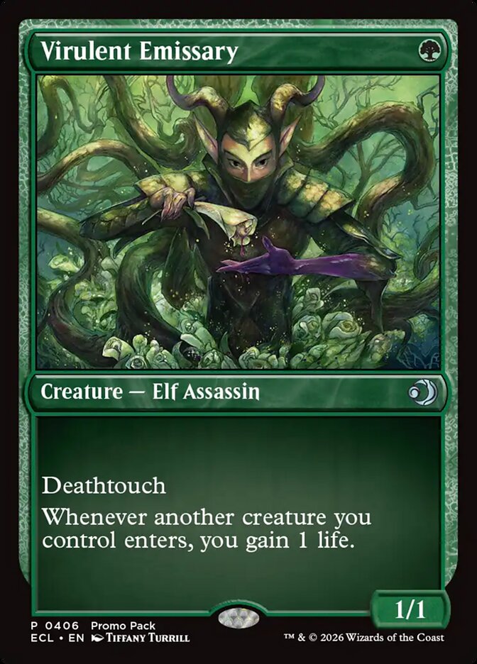 Virulent Emissary #406 - Lorwyn Eclipsed (ECL)
