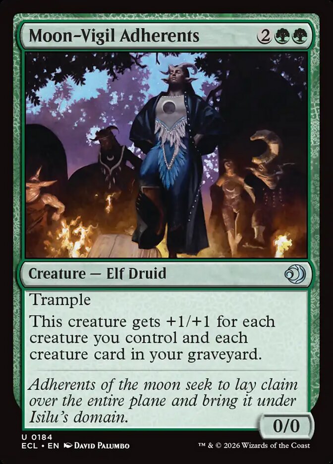 Moon-Vigil Adherents - Lorwyn Eclipsed (ECL)